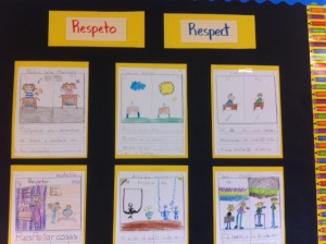 Bilingual Respect Writing Example